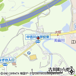 兵庫県三木市吉川町大畑504周辺の地図