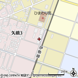 ケアサービス矢橋周辺の地図
