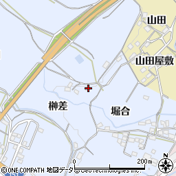 愛知県新城市川田堀合38周辺の地図