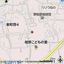 兵庫県川西市東畦野3丁目6周辺の地図