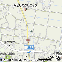 静岡県焼津市中里78-1周辺の地図