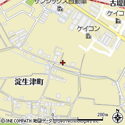 京都府京都市伏見区淀生津町61周辺の地図