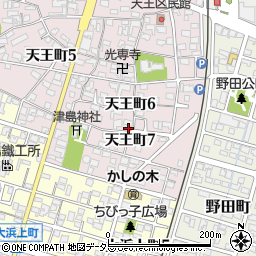 愛知県碧南市天王町6丁目41周辺の地図