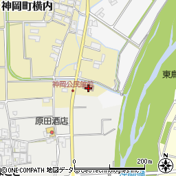 たつの市立　神岡公民館周辺の地図