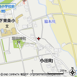 兵庫県小野市小田町1762周辺の地図