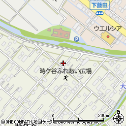 静岡県藤枝市時ケ谷391-18周辺の地図