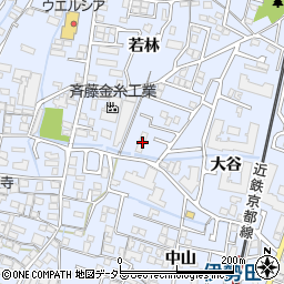 京都府宇治市伊勢田町若林3周辺の地図