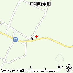 広島県庄原市口和町永田806周辺の地図