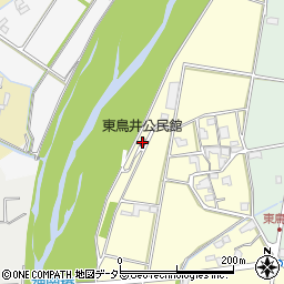 東鳥井公民館周辺の地図