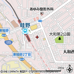 日本基督教団畦野教会周辺の地図