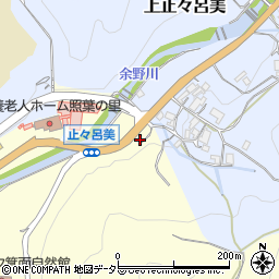 大阪府箕面市下止々呂美956周辺の地図