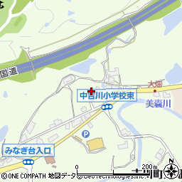 兵庫県三木市吉川町大畑502周辺の地図