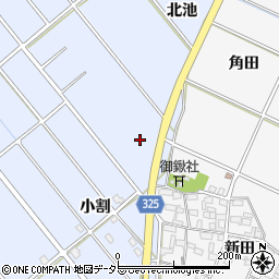 愛知県額田郡幸田町永野流周辺の地図