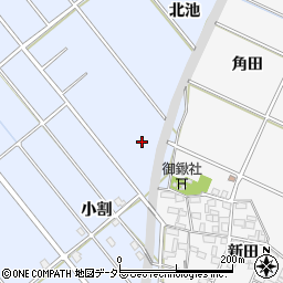 愛知県幸田町（額田郡）永野（流）周辺の地図