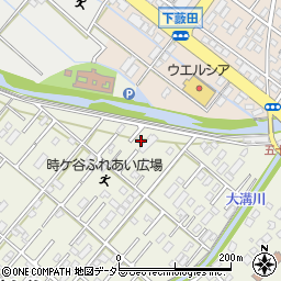 静岡県藤枝市時ケ谷392-21周辺の地図