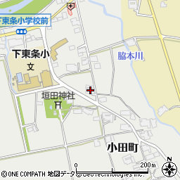 兵庫県小野市小田町1643周辺の地図