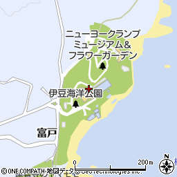 伊豆海洋公園周辺の地図