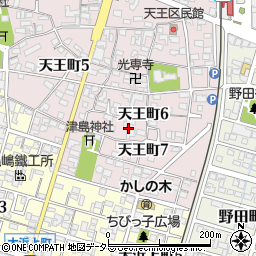 愛知県碧南市天王町6丁目45周辺の地図