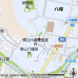 静岡県藤枝市八幡985周辺の地図