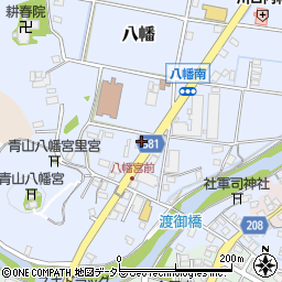 静岡県藤枝市八幡182周辺の地図