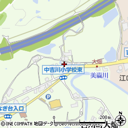 兵庫県三木市吉川町大畑507周辺の地図