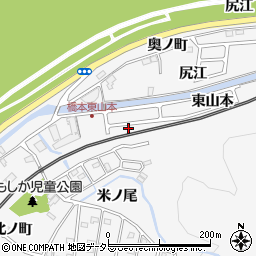 京都府八幡市橋本東山本19-66周辺の地図