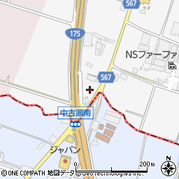 琴吉周辺の地図
