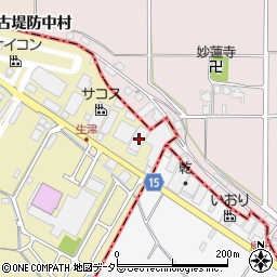 京都府京都市伏見区淀生津町616周辺の地図