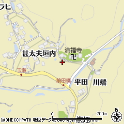 兵庫県宝塚市玉瀬前田周辺の地図