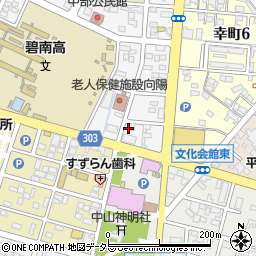 エルメート洋菓子店周辺の地図