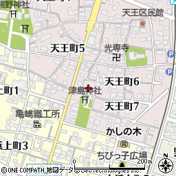 愛知県碧南市天王町6丁目19周辺の地図