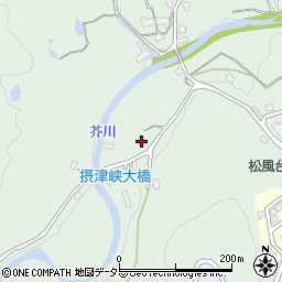 大阪府高槻市原2223周辺の地図