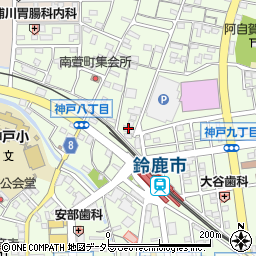 中日新聞神戸北部専売長野新聞舗周辺の地図