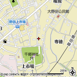 愛知県新城市市場台2丁目3-13周辺の地図