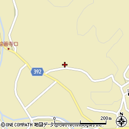 愛知県新城市吉川中山周辺の地図