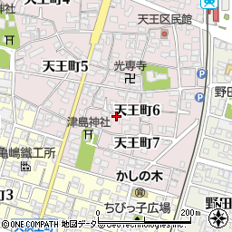 愛知県碧南市天王町6丁目47周辺の地図