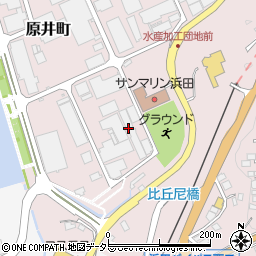 橋本水産株式会社　原井工場周辺の地図