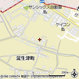 京都府京都市伏見区淀生津町134周辺の地図