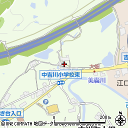 兵庫県三木市吉川町大畑698周辺の地図