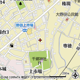 愛知県新城市市場台2丁目4周辺の地図
