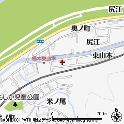 京都府八幡市橋本東山本19-9周辺の地図