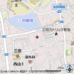 兵庫県三田市屋敷町11周辺の地図