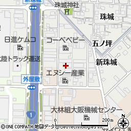 エヌシー産業株式会社　ＦＤ工場周辺の地図