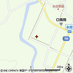 広島県庄原市口和町永田468周辺の地図