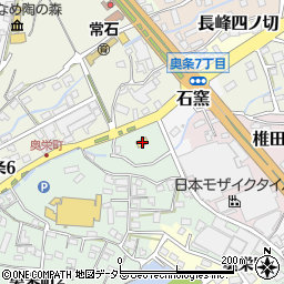 ローソン常滑奥栄店周辺の地図