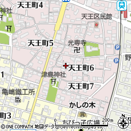 愛知県碧南市天王町6丁目31周辺の地図