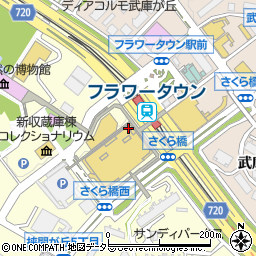 サイゼリヤ 三田フラワータウン駅前店周辺の地図