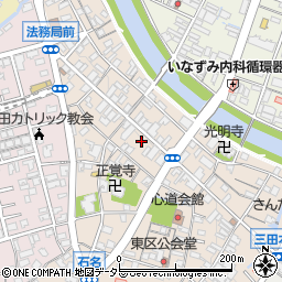 兵庫県三田市三田町周辺の地図