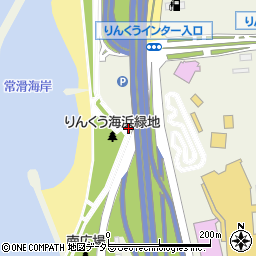 りんくう海浜緑地駐車場トイレ周辺の地図