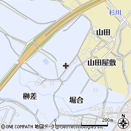 愛知県新城市川田堀合33周辺の地図
